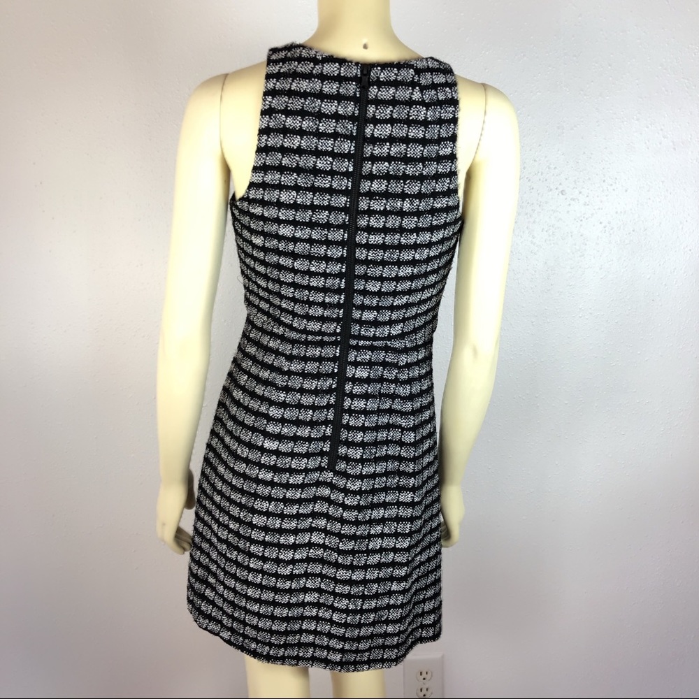 NWT Milly Fit & Flare Halter Mini Dress Size 4 - Picture 4 of 7